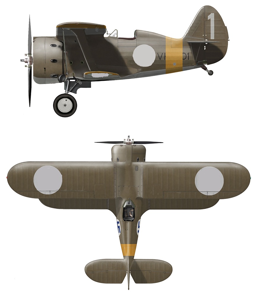 Ilmavoimat-Polikarpov-I-153-FAF-as-VH101-White-1-Finland-summer-1941-0A