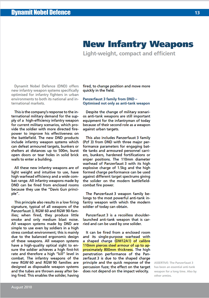 Panzerfaust 3 DM12A1