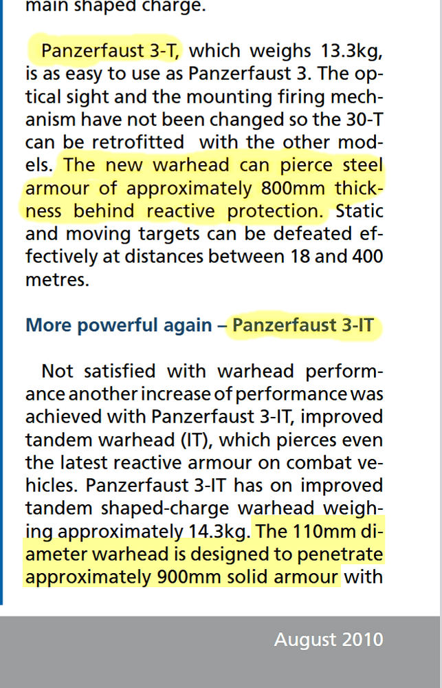 Panzerfaust 3 DM72A1