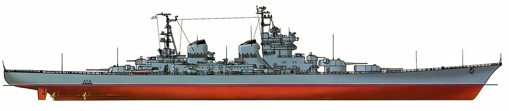линейный корабль Сталинград (проект 82) 1953г. сбалансированный (3)