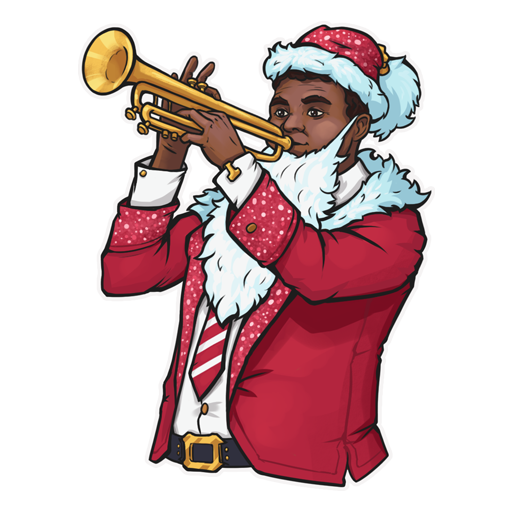 jazz_santa_decal