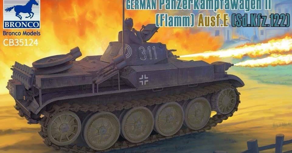 Flammenpanzer+II+Bronco+Models+(1)