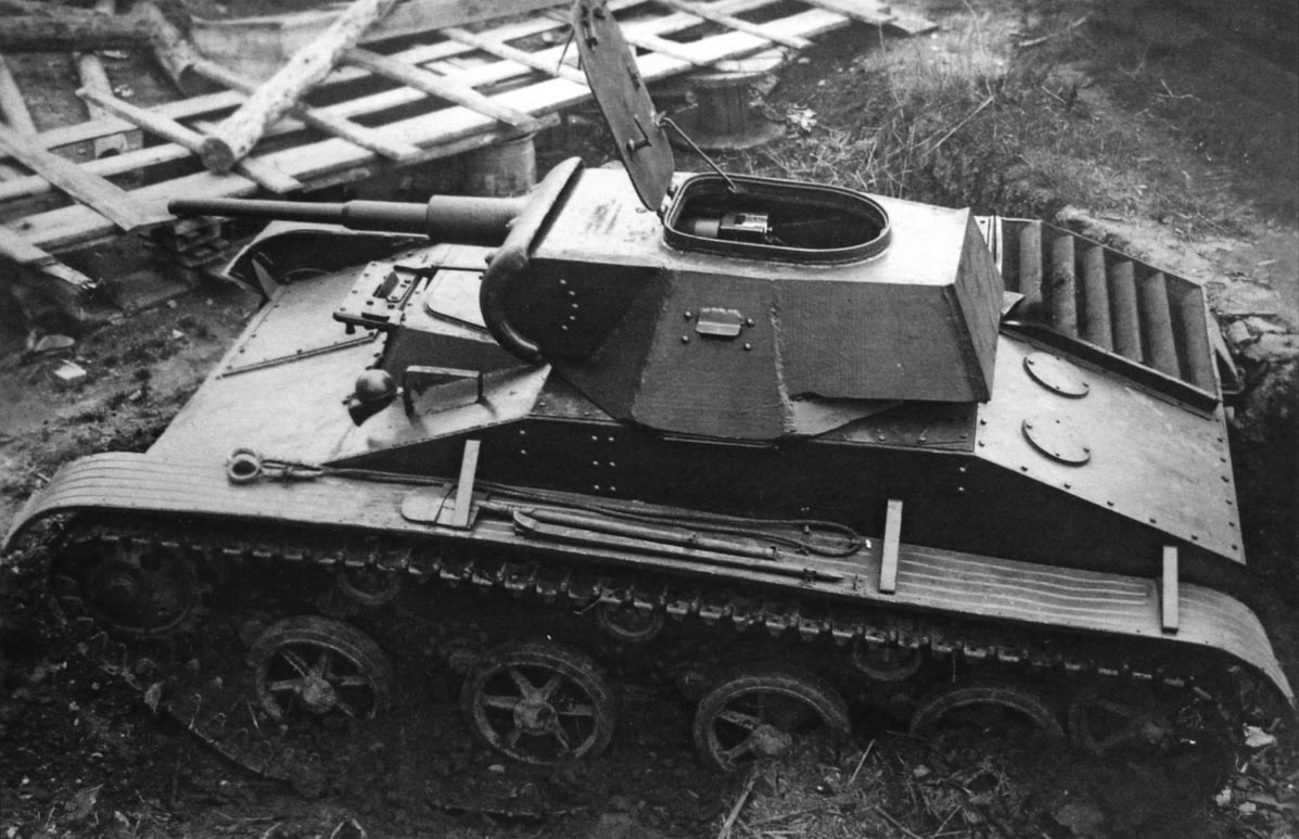 Опытный образец танка Т-45, Свердловск, май 1942 г.