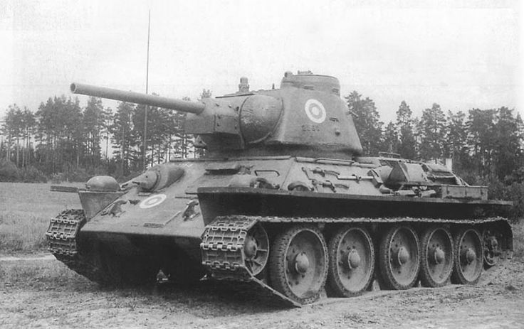 Финский Т-34 1943г.в
